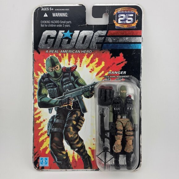 2007 Hasbro G.I. Joe: A Real American Hero Ranger Beachhead Action Figure NEW - Picture 1 of 8